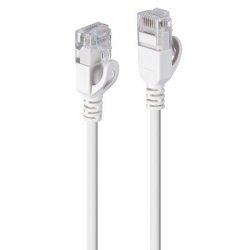 Lindy 0.5m Cat.6A F/UTP Ultra Slim Network Cable, Grey