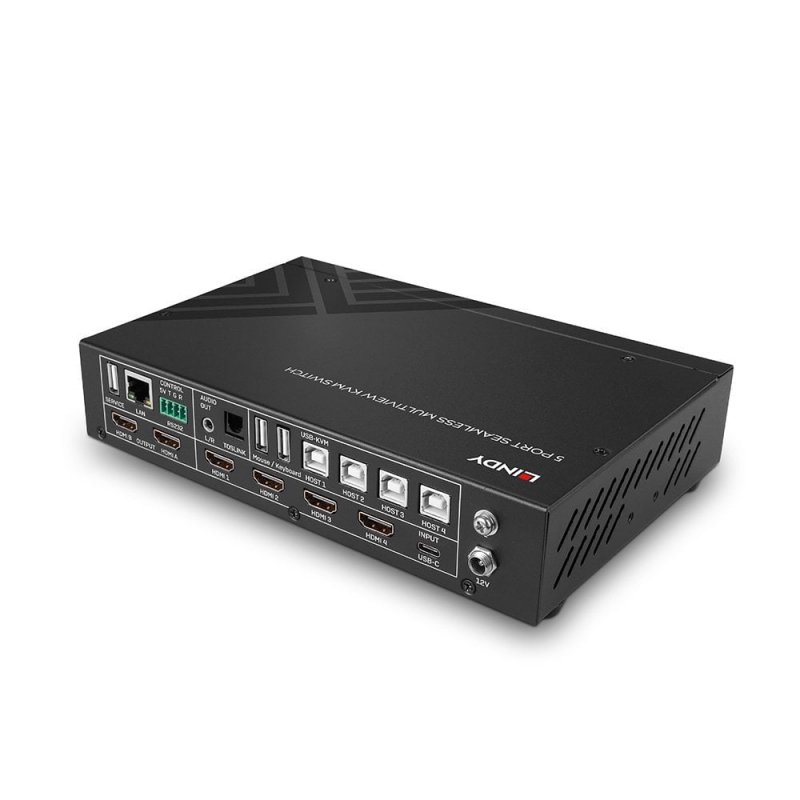 LINDY 5 Port HDMI 4K60 Seamless Multivie