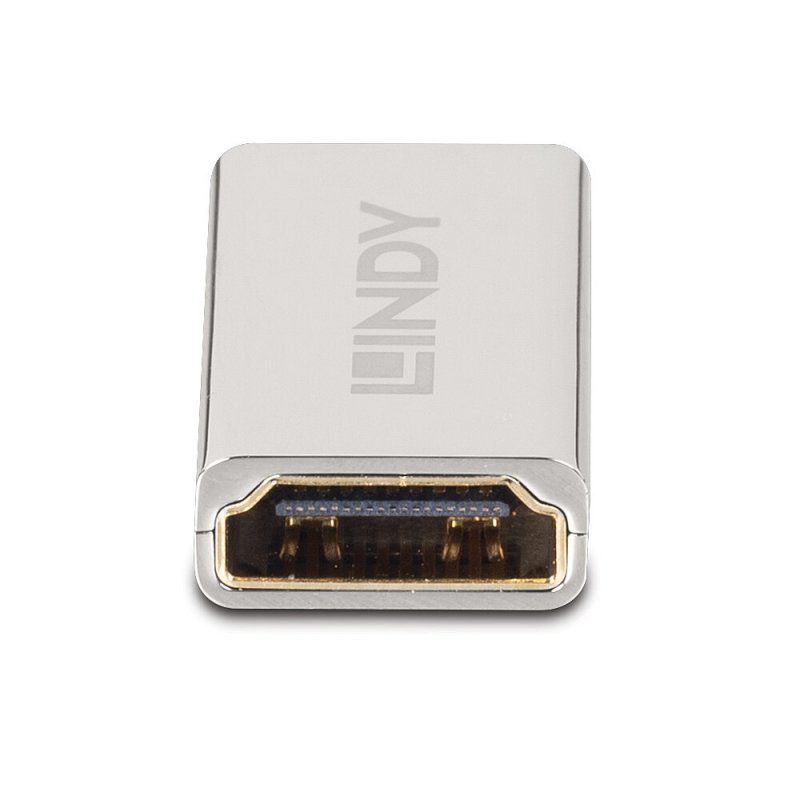 Lindy 41511 changeur de genre de câble HDMI 2.1 Argent