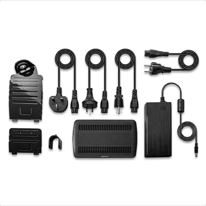 LINDY 160W 6 Port USB Charging Station