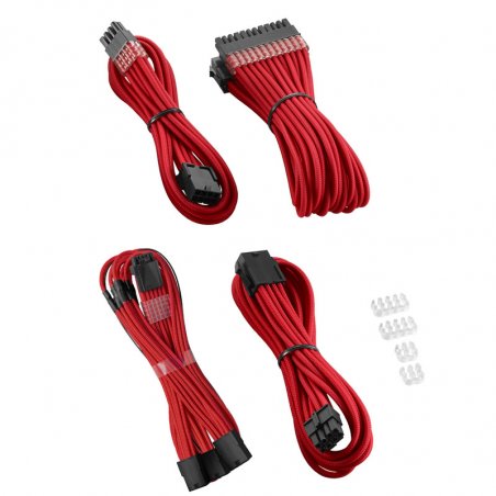 CableMod PRO ModMesh 12VHPWR Cable Extension Kit - rot