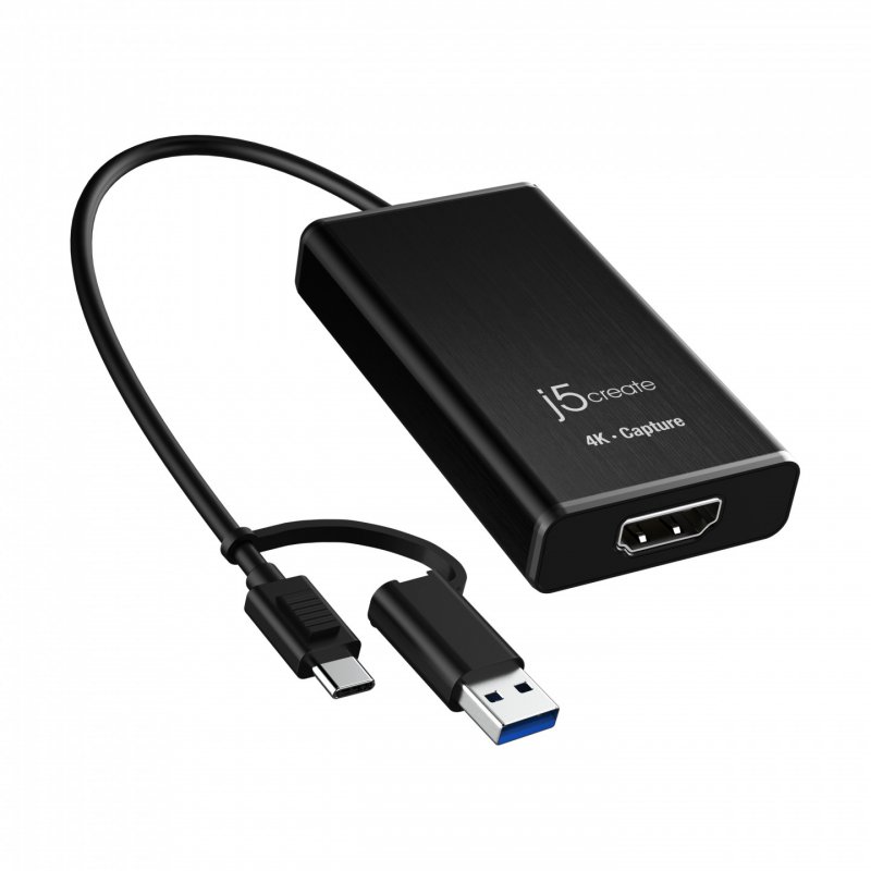 j5create Notebook-Ständer, integrierte Dockingstation, 4x USB 3.2