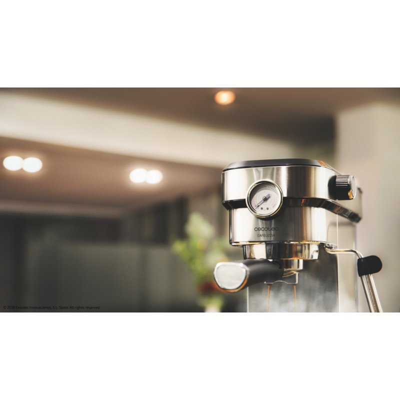 Cecotec Cafelizzia 790 Steel Pro Semi-automatique Machine à expresso 1,2 L