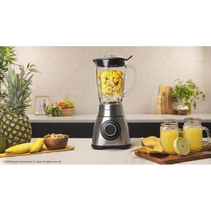 BATIDORA DE VASO CECOTEC POWER BLACK TITANIUM 1300 PERFECTMIX