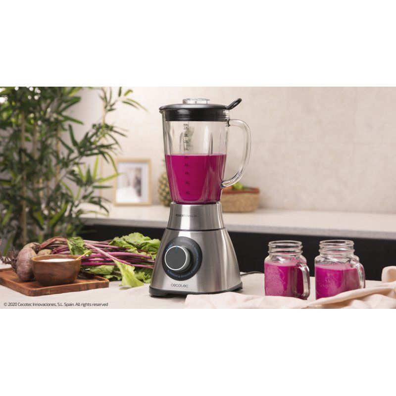 BATIDORA DE VASO CECOTEC POWER BLACK TITANIUM 1300 PERFECTMIX