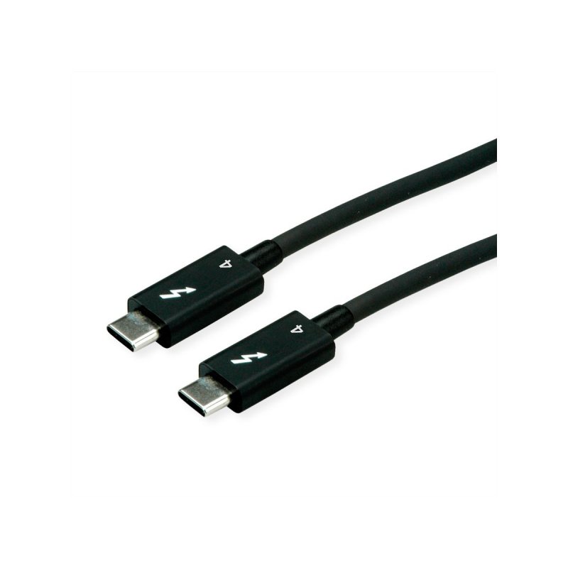 ROLINE 11.02.9043 câble USB 0,5 m USB 3.2 Gen 1 (3.1 Gen 1) USB C Noir