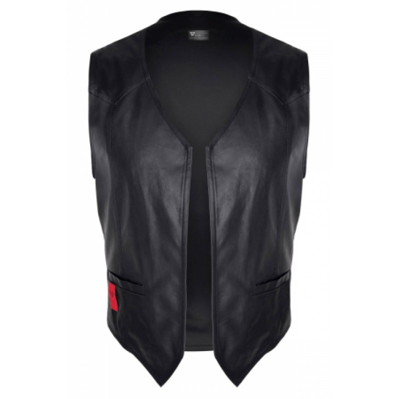 Gilet en wetlook - Regnes - M - Noir