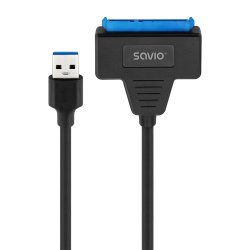 SAVIO AK-68 Adapter USB-A 3.1 Gen 1 (M) - SATA (F) for 2.5 drives