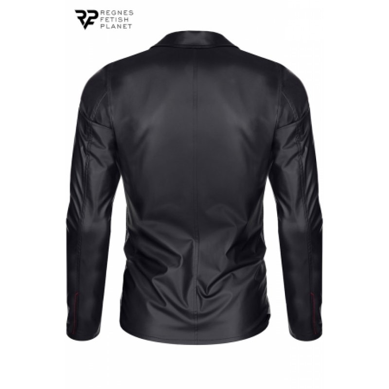 Veste wetlook Daniele - Regnes - XXL - Noir