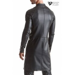 Manteau wetlook Mario - Regnes - S - Noir