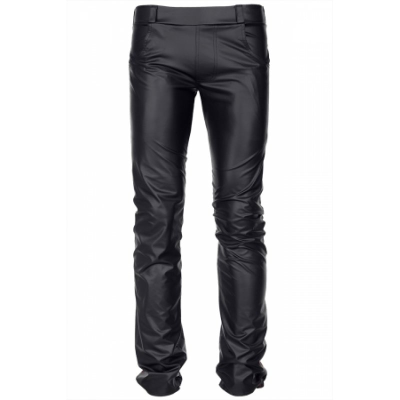 Pantalon wetlook - Regnes - XL - Noir