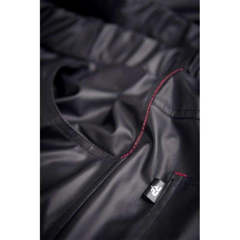 Pantalon wetlook - Regnes - XL - Noir