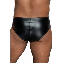 Short sexy zippé H065 - 3X Large - Noir