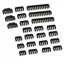 Kolink Core Pro Braided Cable Extension Kit 12V-2x6 Typ 1 - Jet Black/Racing Red