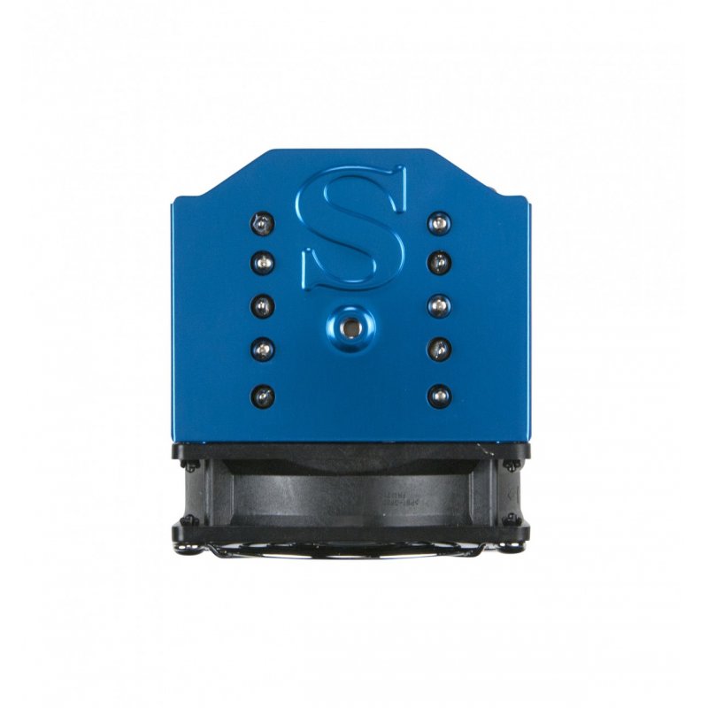 Supermicro SNK-P0051AP4 computer cooling system Processor Air cooler Black, Blue, Metallic, Silver