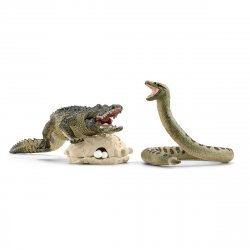 schleich WILD LIFE Danger in the swamp
