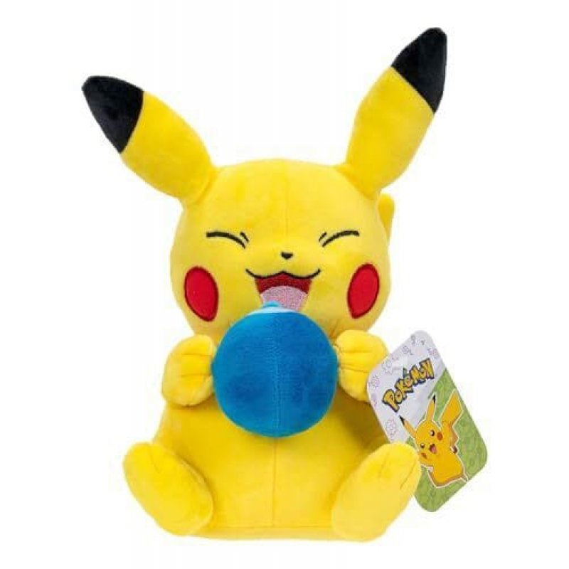 Pokémon peluche Pikachu with Oran Berry Accy 20 cm