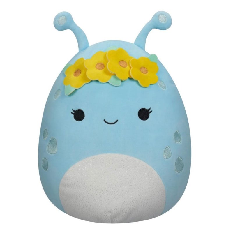 Squishmallows peluche Pastel Blue Alien with Flower Crown Natnat 40 cm