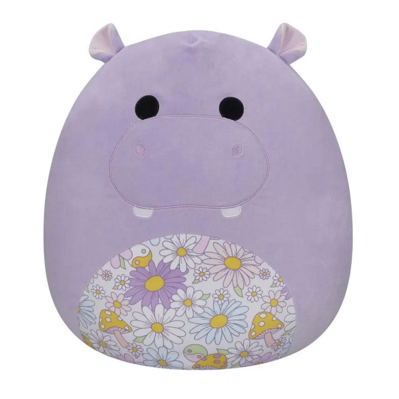 Squishmallows peluche Purple Hippo with Floral Belly Hanna 50 cm