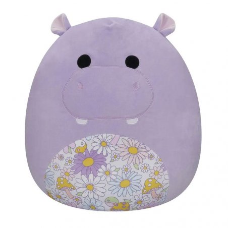 Squishmallows peluche Purple Hippo with Floral Belly Hanna 50 cm