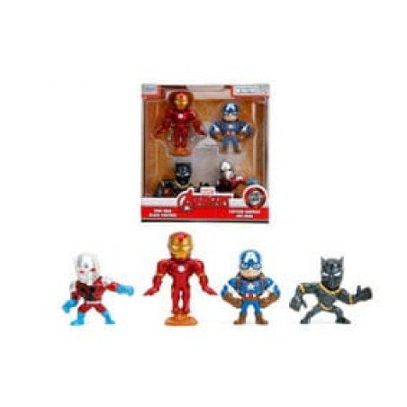 Avengers pack 4 figurines Diecast Nano Metalfigs 6 cm