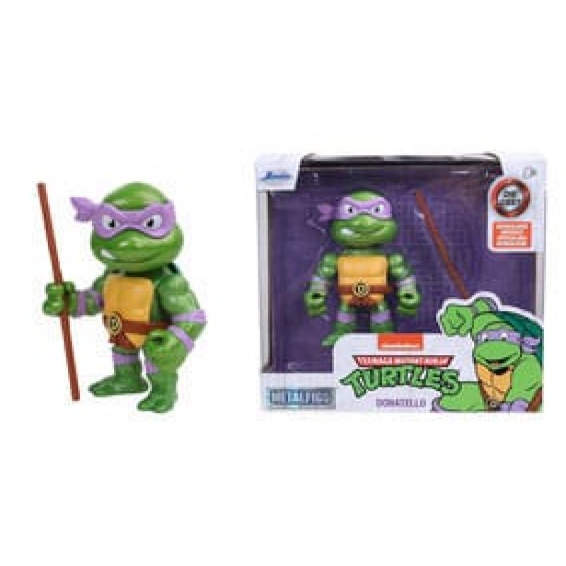 Tortues Ninja figurine Diecast Donatello 10 cm