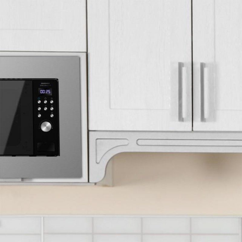 Cecotec 01380 micro-onde Intégré Micro-ondes grill 20 L 700 W Noir, Acier