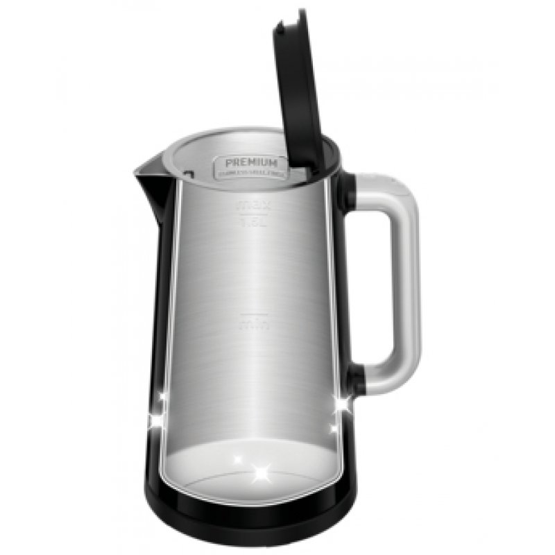 Tefal KO851 electric kettle 1.7 L 1800 W Black