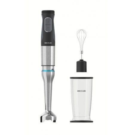 Cecotec 03960 blender Immersion blender 1200 W Black, Stainless steel