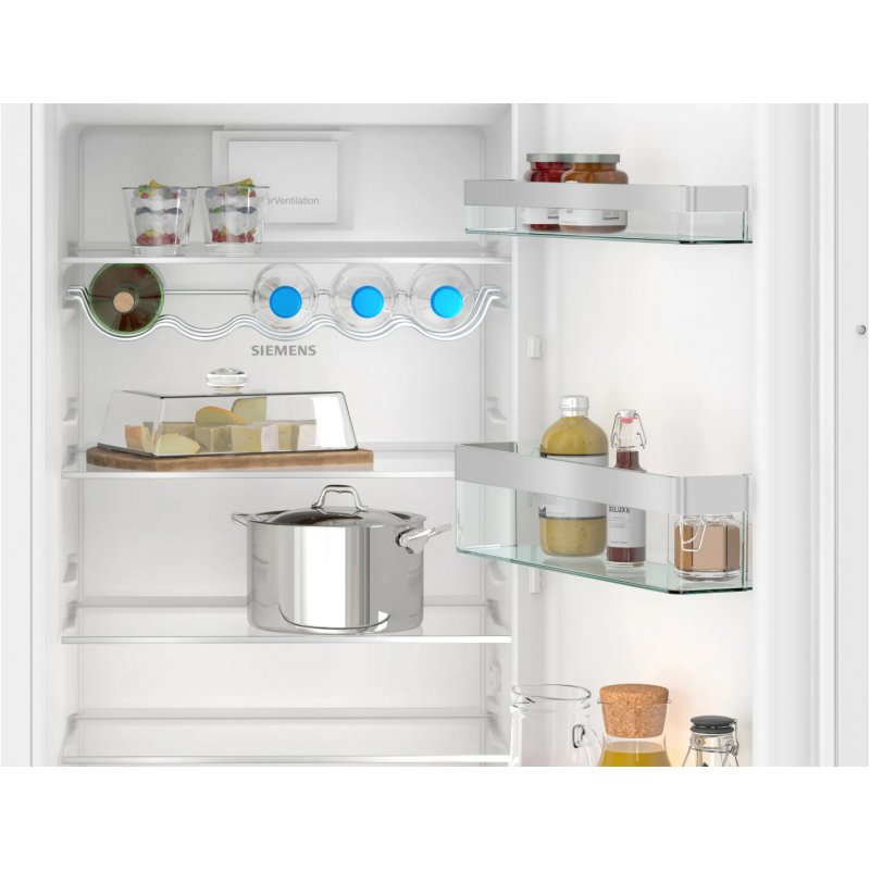 Siemens iQ300 KI82LVFE0 frigo combine Intégré 280 L E Blanc
