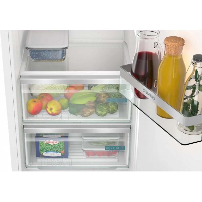 Siemens iQ300 KI82LVFE0 combi-fridge Built-in 280 L E White
