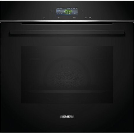 Siemens iQ700 HB734G1B1 four 71 L 3600 W A Noir