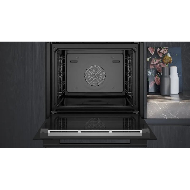 Siemens HS736G3B1 oven 71 L A Black, Stainless steel