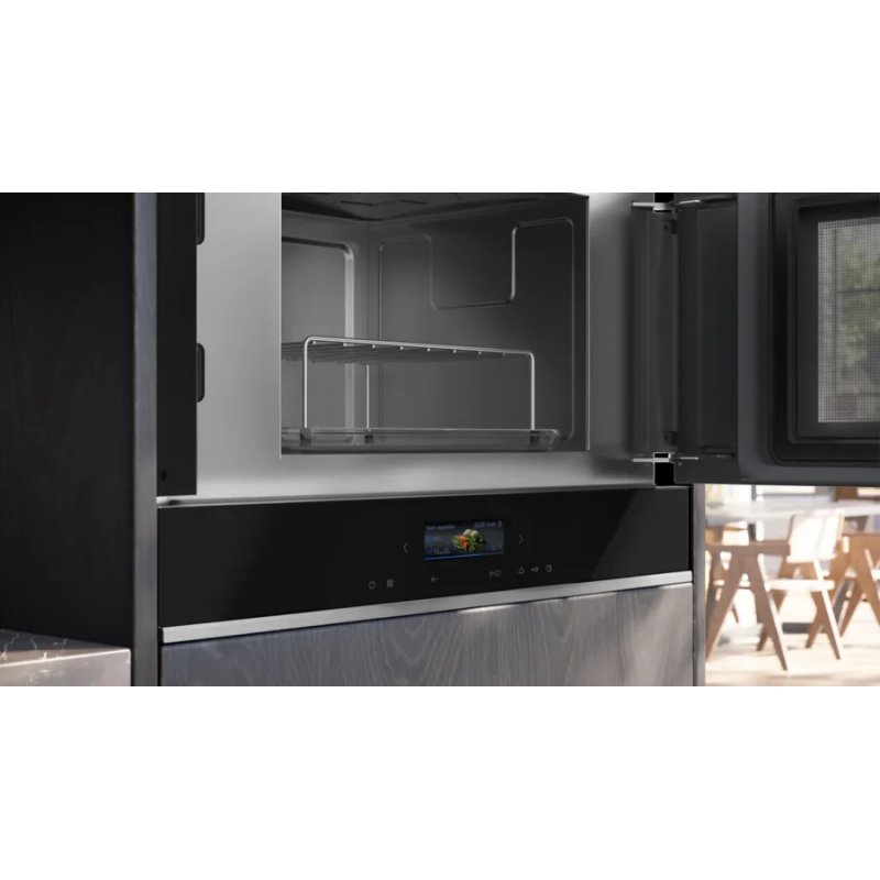 Siemens iQ700 BE732R1B1 micro-onde Intégré Micro-onde combiné 21 L 900 W Noir