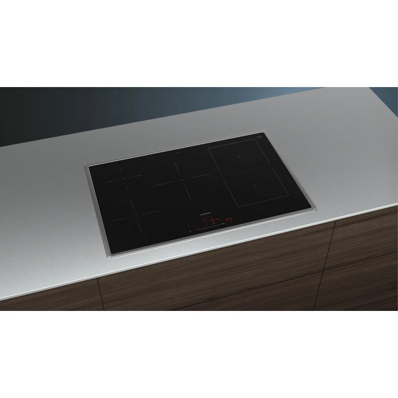 Siemens iQ500 ED845HWB1E hob Black Built-in 80 cm Zone induction hob 5 zone(s)