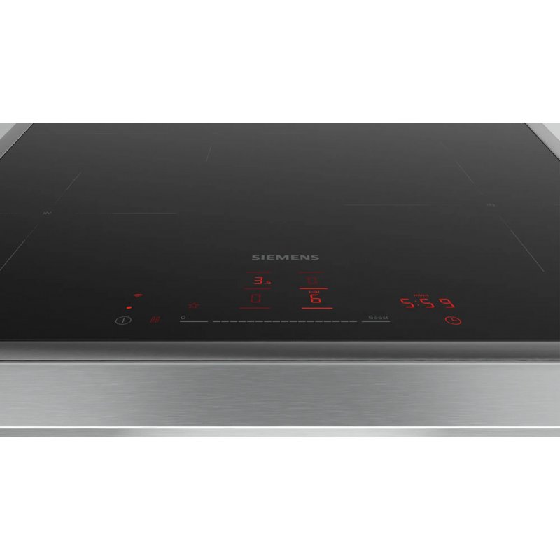 Siemens iQ300 EH645HFB1E plaque Noir Intégré 60 cm Plaque avec zone à induction 4 zone(s)
