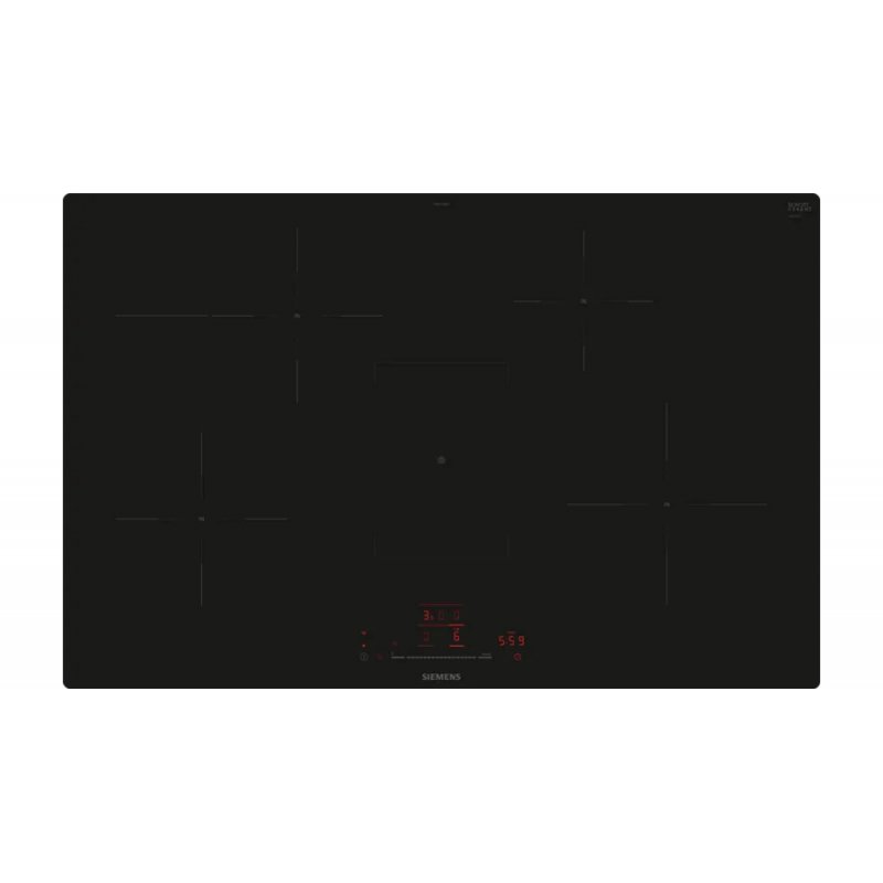 Siemens iQ300 EH801HFB1E plaque Noir Intégré 80 cm Plaque avec zone à induction 4 zone(s)