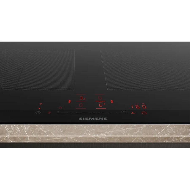 EX275HXC1E iQ700, Autarkes Kochfeld (schwarz/edelstahl, 90 cm, Home Connect)