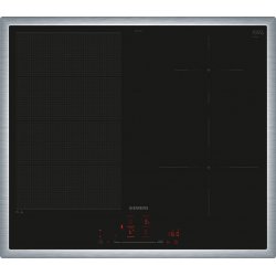 Siemens iQ700 EX645HEC1E plaque Noir Intégré 60 cm Plaque avec zone à induction 4 zone(s)