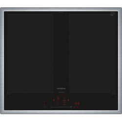 Siemens iQ700 EX645HXC1E plaque Noir Intégré 60 cm Plaque avec zone à induction 4 zone(s)