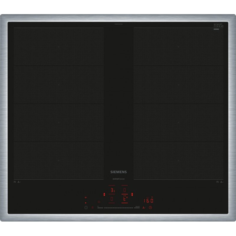 Siemens iQ700 EX645HXC1E hob Black Built-in 60 cm Zone induction hob 4 zone(s)