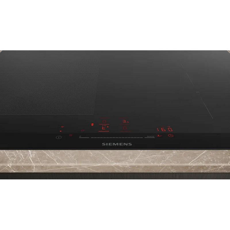 EX675HEC1E iQ700, Autarkes Kochfeld (schwarz/edelstahl, 60 cm, Home Connect)