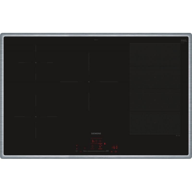 Siemens iQ700 EX845HVC1E hob Black Built-in 80 cm 5 zone(s)