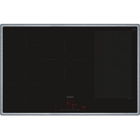 Siemens iQ700 EX845HVC1E hob Black Built-in 80 cm 5 zone(s)