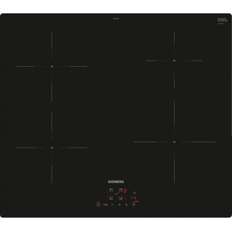 Siemens iQ100 EU611BEB6E hob Black Built-in 60 cm Zone induction hob 4 zone(s)