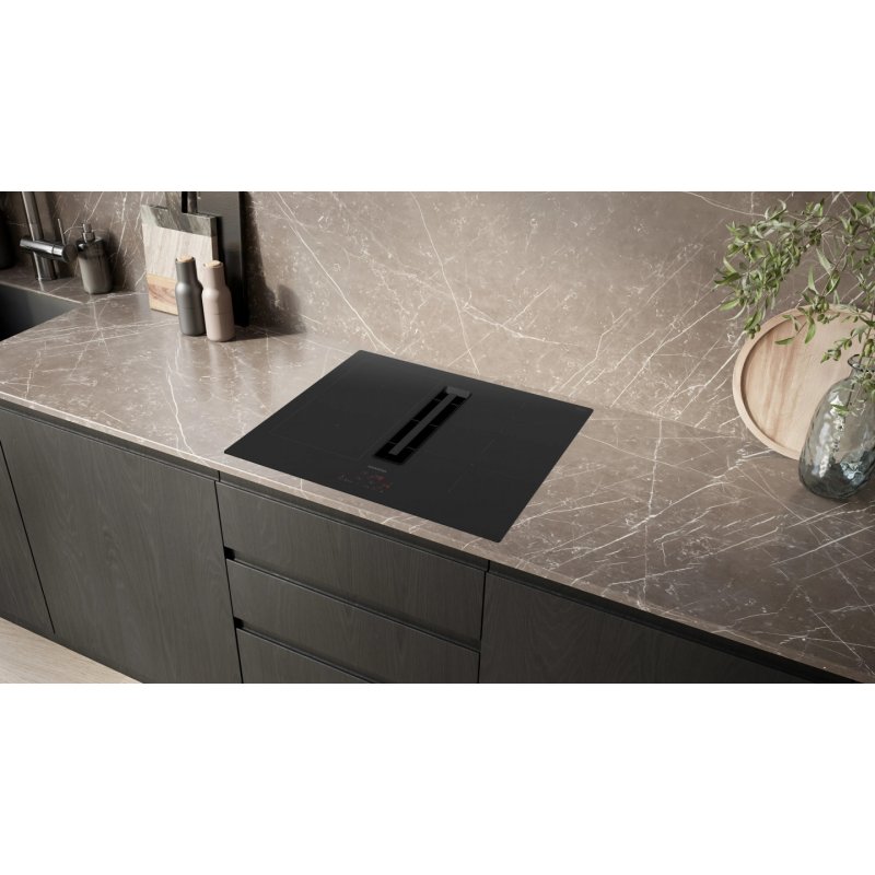 Siemens iQ300 ED611BS16E plaque Noir Intégré 60 cm Plaque avec zone à induction 4 zone(s)