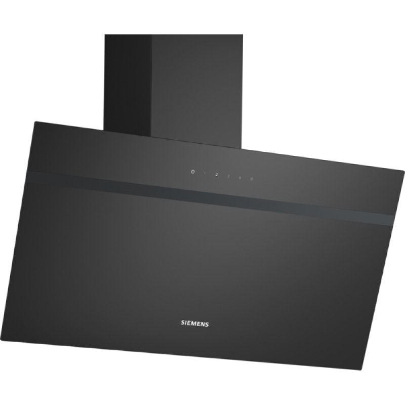 Siemens iQ100 LC85KDK60 cooker hood Wall-mounted Black 430 m³/h A