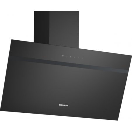 Siemens iQ100 LC85KDK60 cooker hood Wall-mounted Black 430 m³/h A