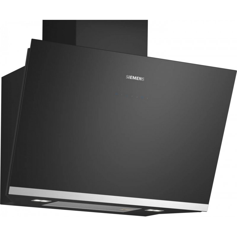 Siemens iQ500 LC81KAN60 cooker hood Wall-mounted Black, Stainless steel 432 m³/h A 