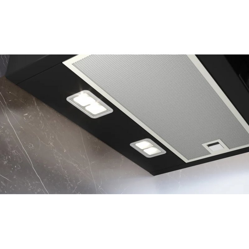 Siemens iQ300 LC87KFN60 cooker hood Wall-mounted Black 427 m³/h A 